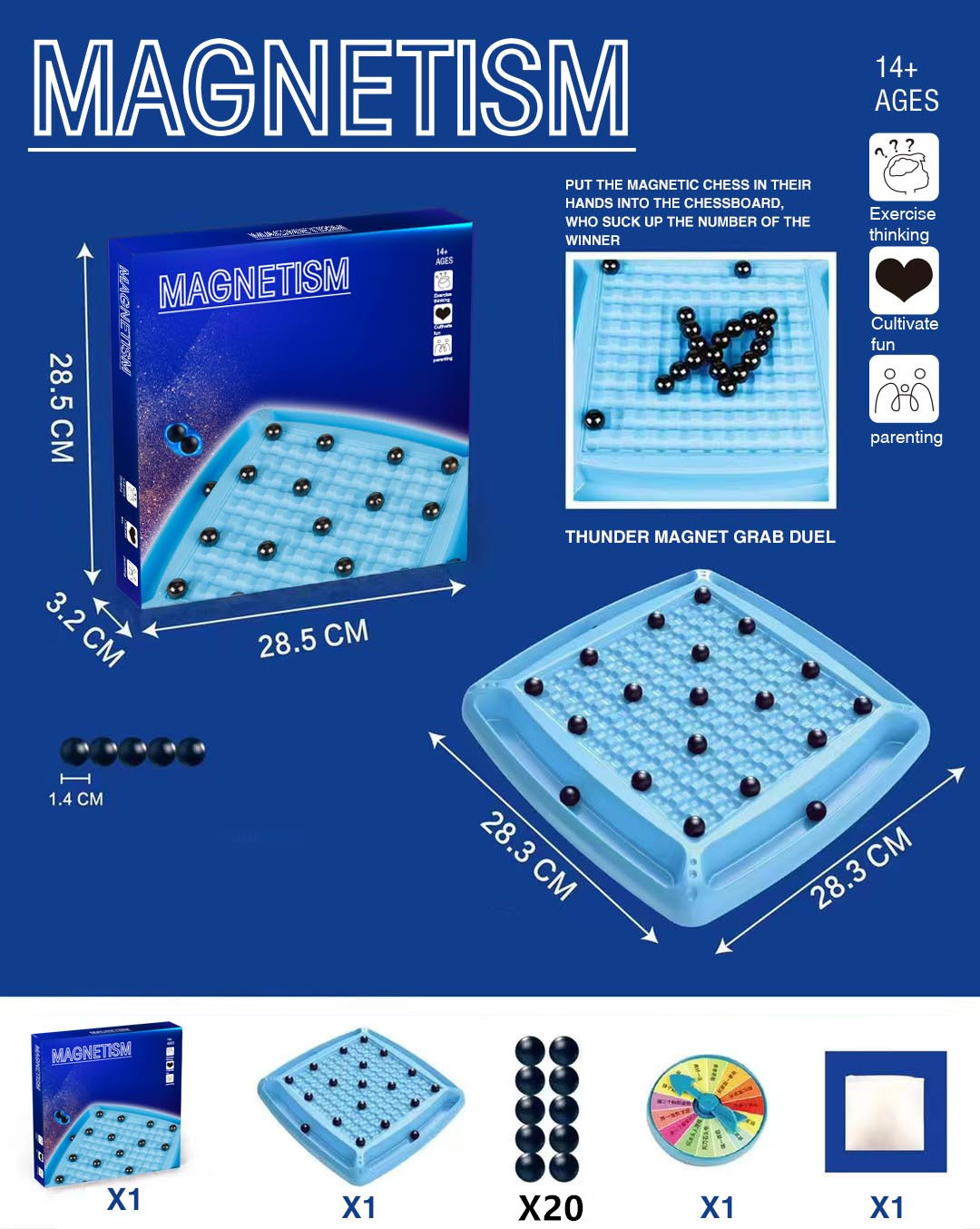 đđChristmas Hot SaleđMagnetic Chess Gameđ„Buy 2 Save 10%&Free Shipping-5