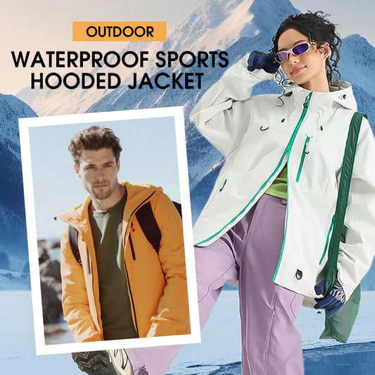 💥Hot Sale 60% Off💥Outdoor Waterproof Sports Hooded Jacket