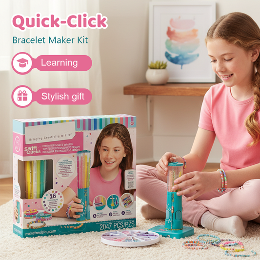 🎁Christmas Gift🔥49% OFF💥Quick-Click Bracelet Maker Kit