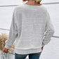 ⏰Women's Soft Solid Batwing Sleeve Pullover Long Sleeve Top💖