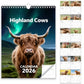 🐮2026 Highland Cattle-calendar📅