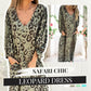 🔥New Year Sale 49% OFF - Safari Chic Leopard Dress