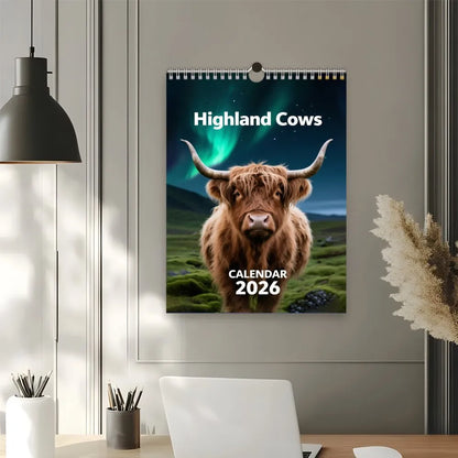 🐮2026 Highland Cattle-calendar📅