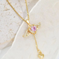 🎁Gift Idea Hot Sale 49% OFF💗Pink Angel Wings Necklace