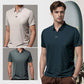 🔥Men’s Casual Lapel Breathable Wrinkle-free T-shirt