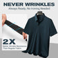 🔥Men’s Casual Lapel Breathable Wrinkle-free T-shirt