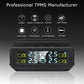🚗🌞Limited Time 50% Off 🔥Solar Four Wheel Tire Pressure Monitor with Real-Time Display