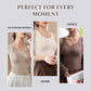 🔥Hot Sale!!🌟 Cozy & Supported: Thickened Warm Tank Top with Shelf Bra!