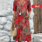 💥2025 Mother's Day Sale 50% OFF🤩Safari Chic Leopard Dress