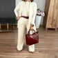 💥🏆Flash Sale⚡Almost Gone💥Elegant Longline Cardigan & Top & Pants 3-Pieces Set