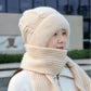 🔥Limited Time Sale-50% OFF🎀Winter Versatile Knitted Hooded Scarf for Women