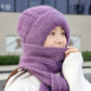 🔥Limited Time Sale-50% OFF🎀Winter Versatile Knitted Hooded Scarf for Women