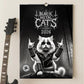 🎄Surprise price!!🤘Black Metal Cats 2026 Wall Calendar