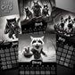 🎄Surprise price!!🤘Black Metal Cats 2026 Wall Calendar