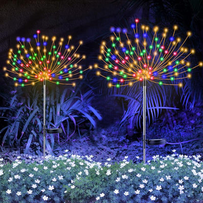 🎁Early Christmas Hot Sale 50% OFF🎅🔥Waterproof Solar Garden Fireworks Lamp