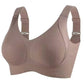 🎁HOT SALE!💕Subtle Striped Seamless Bra with W-Support – Comfort & Style!