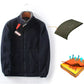 🎄🎅Suitable for both men and women🎁 Unisex Double-Layer Padded Warm Jacket