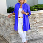 🔥LAST DAY SALE 49% OFF🔥Solid Color Long Cotton Shirt Jackets For Women