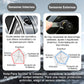 🚗🌞Limited Time 50% Off 🔥Solar Four Wheel Tire Pressure Monitor with Real-Time Display