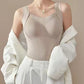 🔥Hot Sale!!🌟 Cozy & Supported: Thickened Warm Tank Top with Shelf Bra!