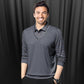 💖Limited Sale 50% OFF💖Men's Faux Two-Piece Long Sleeve Top