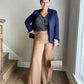 🥰HOT SALE 49% OFF🥰Tummy Control Button Wide Leg Pants