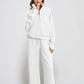 ✨Special Sale 49%OFF🔥Women’s High-Neck Zip-Up Pullover and Wide-Leg Pants Set