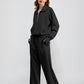 ✨Special Sale 49%OFF🔥Women’s High-Neck Zip-Up Pullover and Wide-Leg Pants Set