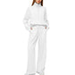 ✨Special Sale 49%OFF🔥Women’s High-Neck Zip-Up Pullover and Wide-Leg Pants Set