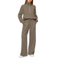 ✨Special Sale 49%OFF🔥Women’s High-Neck Zip-Up Pullover and Wide-Leg Pants Set