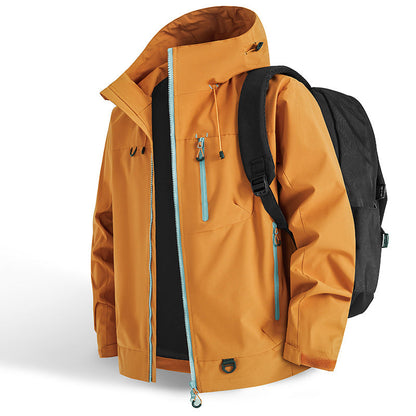 💥Hot Sale 60% Off💥Outdoor Waterproof Sports Hooded Jacket