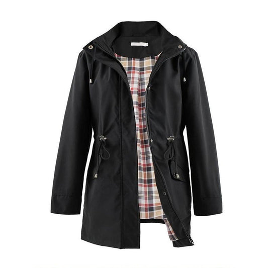🔥Hot Sale 50% Off🔥Solid Color Casual Jackets, Waterproof and Windproof Coats, Hooded Windbreakers