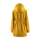 🔥Hot Sale 50% Off🔥Solid Color Casual Jackets, Waterproof and Windproof Coats, Hooded Windbreakers