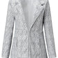 💐Big Sale 50% Off💕Women's Solid Color Pocket Long Sleeve Open Front Coat🥰