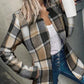💐Big Sale 50% Off💕Women's Solid Color Pocket Long Sleeve Open Front Coat🥰