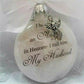 🎅Christmas Sale 50% OFF - Christmas Ornaments Feather Ball👼Angel In Heaven Memorial Ornament