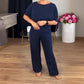 💥🏆Flash Sale⚡Almost Gone💥Elegant Longline Cardigan & Top & Pants 3-Pieces Set