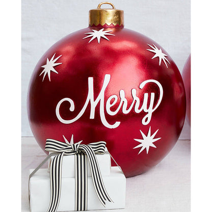 Outdoor Christmas PVC inflatable Decorated Ball
