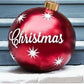 Outdoor Christmas PVC inflatable Decorated Ball
