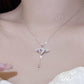 🎁Gift Idea Hot Sale 49% OFF💗Pink Angel Wings Necklace