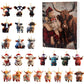🎁Early Christmas Hot Sale 50% OFF🎅Advent Calendar with Highland Cow Design