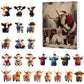 🎁Early Christmas Hot Sale 50% OFF🎅Advent Calendar with Highland Cow Design