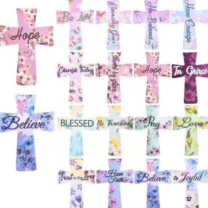 🔥New arrival alert!⏳Flower Magnetic Cross Bookmark