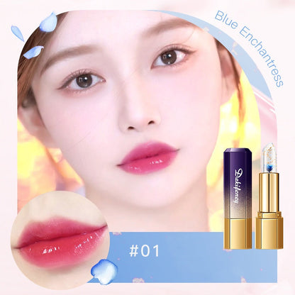 🎁Early Christmas Hot Sale 50% OFF🎅Temperature Change Moisturizer Long-Lasting Flower Jelly Lipstick