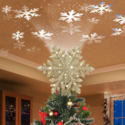 ✨Big sale 49% OFF &Free shipping🎁Christmas Tree Star & Snowflake Projection Light