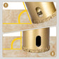 ⏳🔥LIMITED-TIME 55% OFF! ⏰12-Piece Dry Diamond Tile Hole Saw Kit (6-35mm)